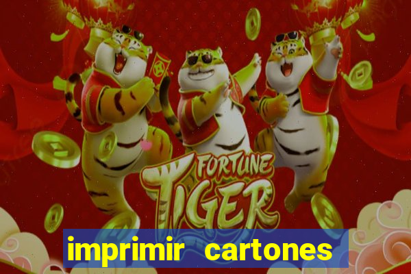 imprimir cartones de bingo